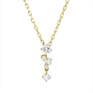 Collier 18 kt GG, ZÖ 40,6+43 cm