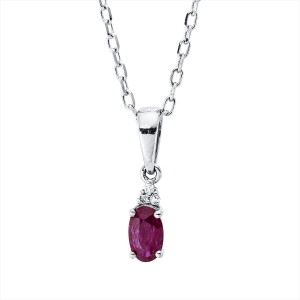 Collier 4er-Krappe 18 kt WG, mit ZÖ 42 cm