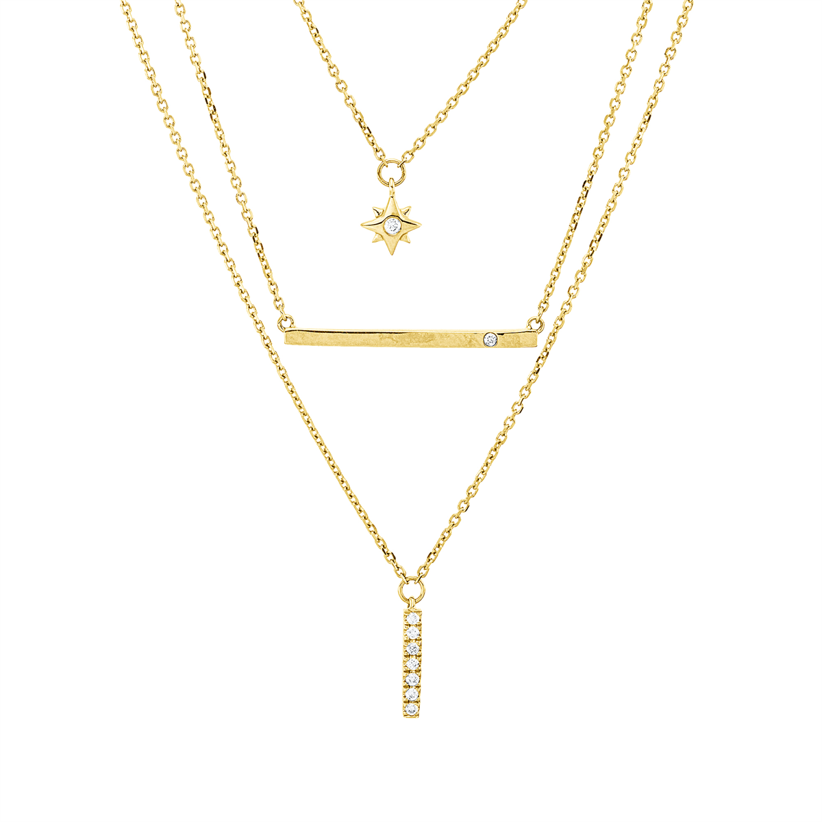 Collier 18 kt GG
