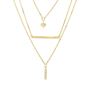 Collier 18 kt GG