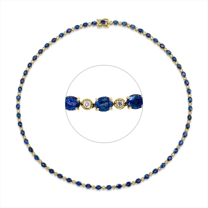 Collier 18 kt GG
