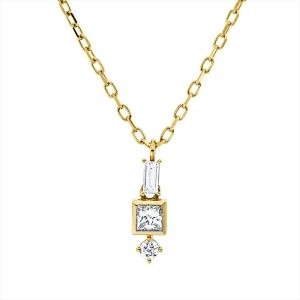 Collier 18 kt GG, ZÖ 40,6+43 cm