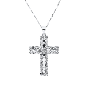 Collier 18 kt WG