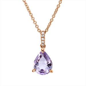 Collier 18 kt RG