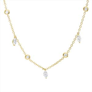 Collier 18 kt GG