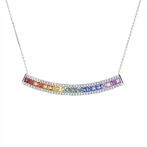 Collier 18 kt WG