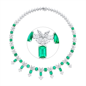 Collier 18 kt WG