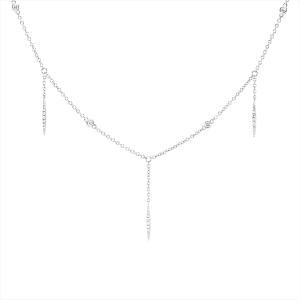 Collier 18 kt WG