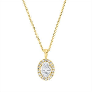 Collier 4er-Krappe 18 kt GG, mit ZÖ 42 cm