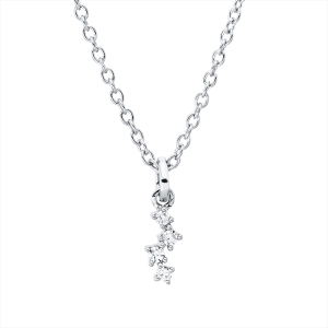 Collier 18 kt GG, mit ZÖ 40 cm, 42,5cm