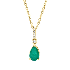 Collier 3er-Krappe 18 kt GG Tropfen, mit ZÖ 40 cm, 42,5cm