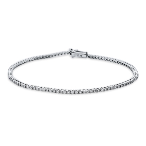 Tennisarmband  18kt Weißgold mit 1,16ct Diamanten