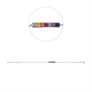 Armband 18 kt RG, mit ZÖ 15 cm + 16.5 cm