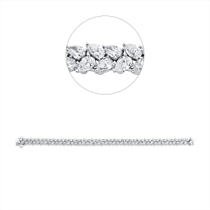 Armband 18 kt WG
