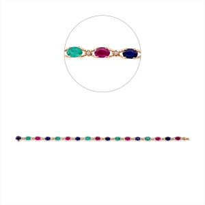Armband 18 kt RG