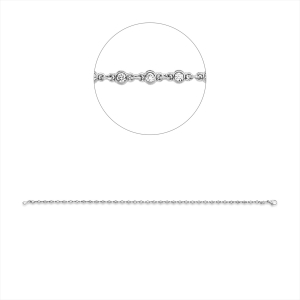 Armband Zarge 18 kt GG