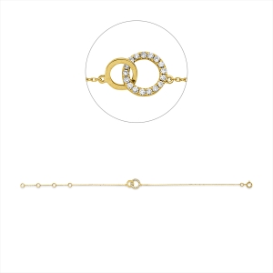 Armband 18 kt GG