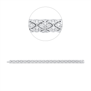 Armband 18 kt WG