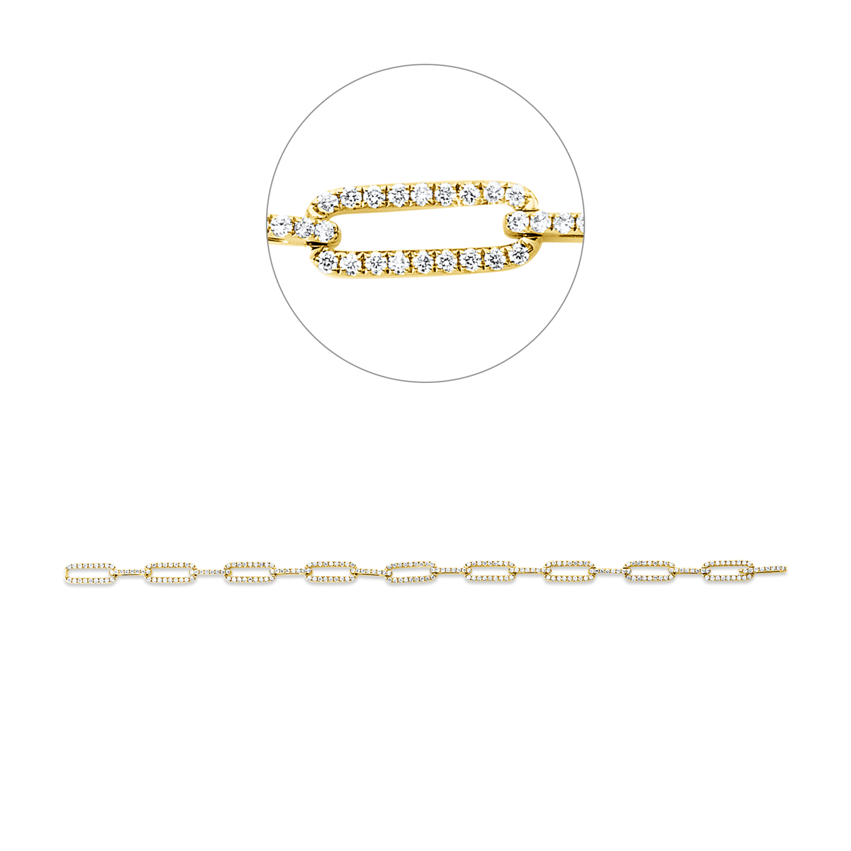 Armband 18 kt GG