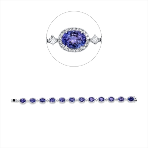 Armband 18 kt WG