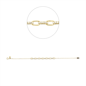 Armband 18 kt GG