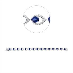 Armband 18 kt WG
