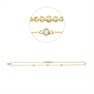 Armband Zarge 18 kt GG