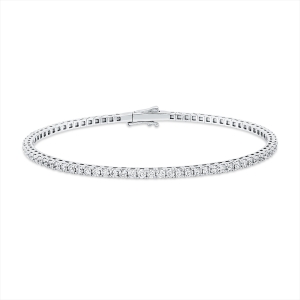 Tennisarmband  18kt Gelbgold Größe 16 mit 2,00ct Diamanten