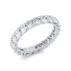 Infinity Memoire Ring  18kt Weißgold mit 2,82ct Diamanten