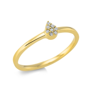 Ring 18 kt GG Tropfen