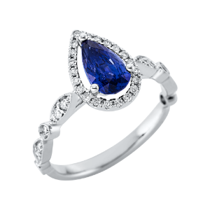 Ring 3er-Krappe 18 kt WG