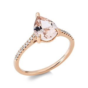 Ring 3er-Krappe 18 kt RG