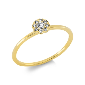 Ring 18 kt GG