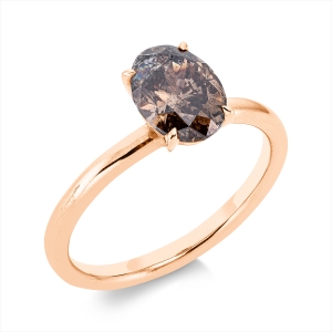 Ring 4er-Krappe 14 kt RG, IGI 23J8409021