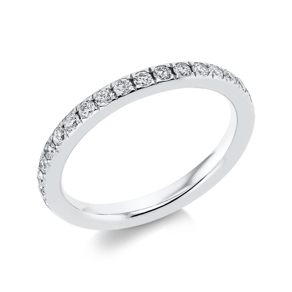 Infinity Memoire Ring  14kt Weißgold mit 0,62ct Diamanten