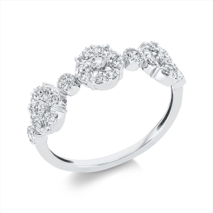 Ring 18 kt GG+WG