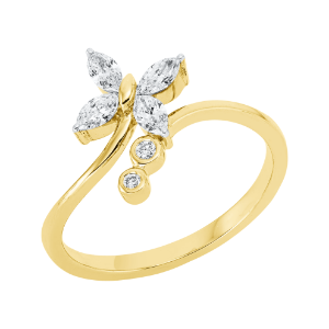 Ring 18 kt GG+WG