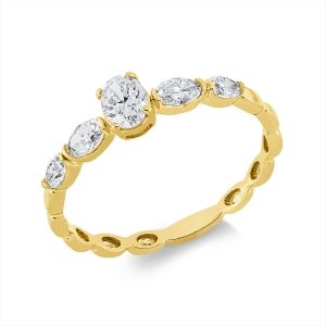 Ring 18 kt GG