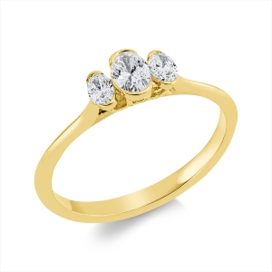 Ring 18 kt GG