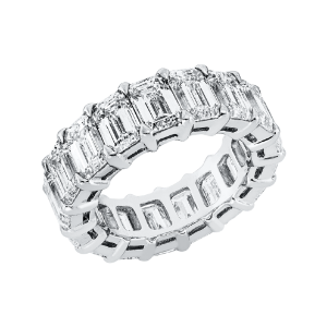 Ring 4er-Krappe 950 Pt Platin, GIA 17pcs