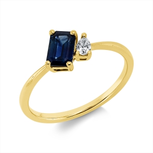 Ring 18 kt GG