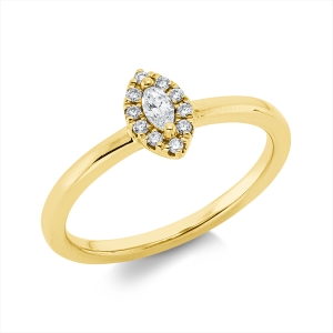Ring 18 kt GG