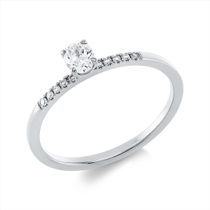 Ring 4er-Krappe 18 kt GG