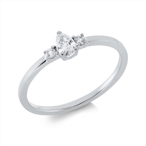 Ring 3er-Krappe 18 kt GG