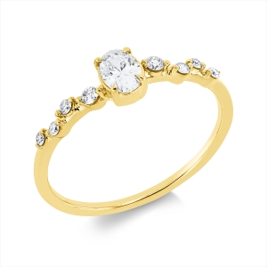 Ring 18 kt GG