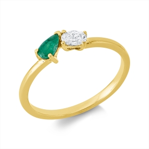 Ring 18 kt GG