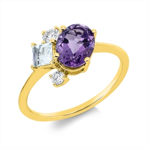 Ring 18 kt GG