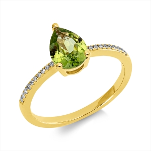 Ring 3er-Krappe 18 kt GG