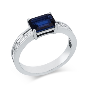 Ring 4er-Krappe 18 kt WG
