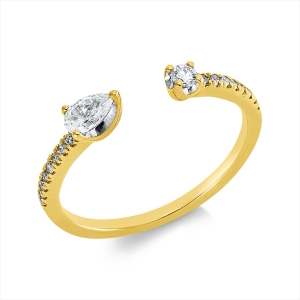 Ring 18 kt GG+WG